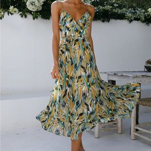 Hello Molly Lay it on the line MIDI dress